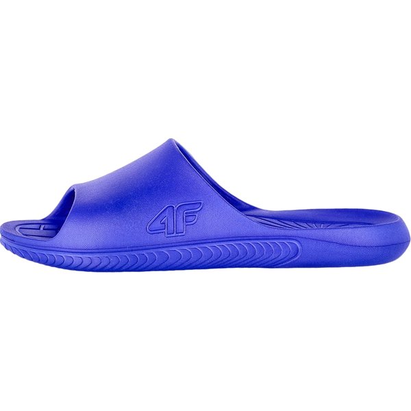 Klapki 4FJRMM00FFLIU128A Jr 4F - niebieski neon