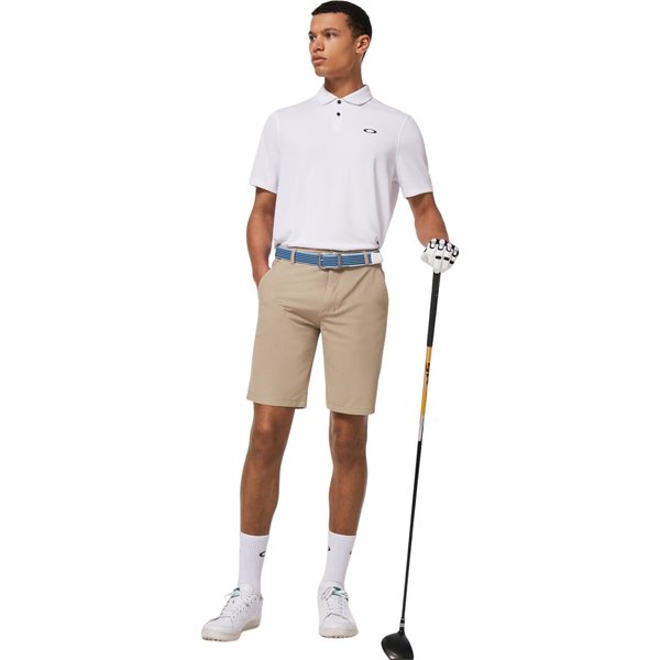 Koszulka męska polo Icon TN Protect Oakley - white