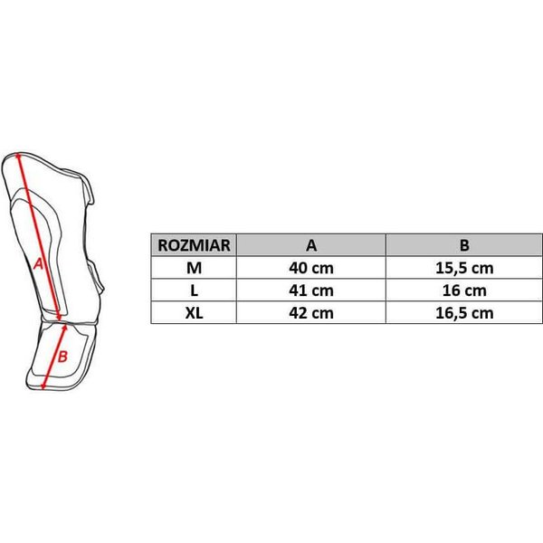 Ochraniacze piszczel-stopa Warrior SP-10V2 Bushido