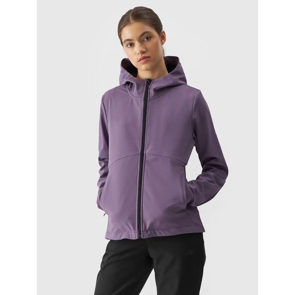 Softshell damski TSOFF285 4F - ciemny fiolet