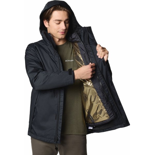 Kurtka męska 3w1 Oak Harbor Interchange Columbia - Black