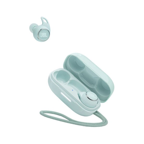 Słuchawki bezprzewodowe douszne Reflect Aero JBL - miętowe