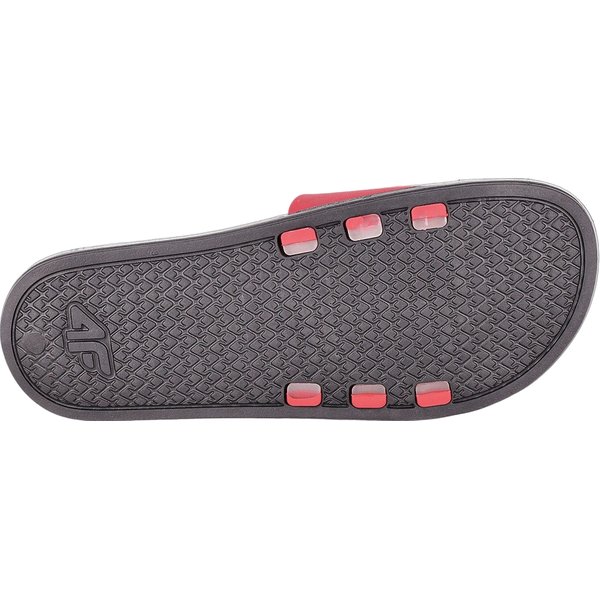 Klapki 4FMM00FFLIM047A 4F - czerwony