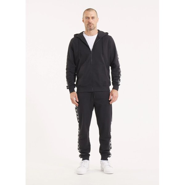 Bluza męska Tape Nugget Hooded Zip Pitbull West Coast - Black
