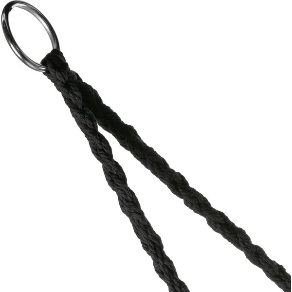 Huśtawka wisząca podwójna Boho Outtec - czarna