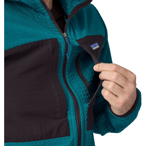 Kurtka męska R2 TechFace Hoody Patagonia - black