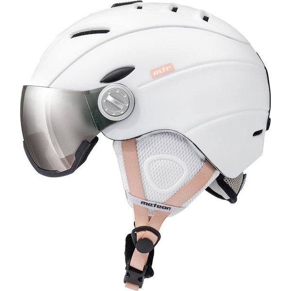 Kask narciarski z szybą Holo Meteor - biały