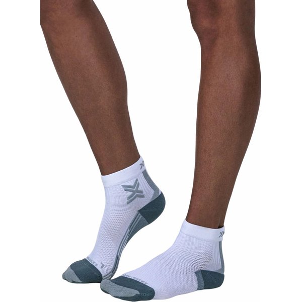 Skarpety Run Discover Ankle X-Socks - białe/szare
