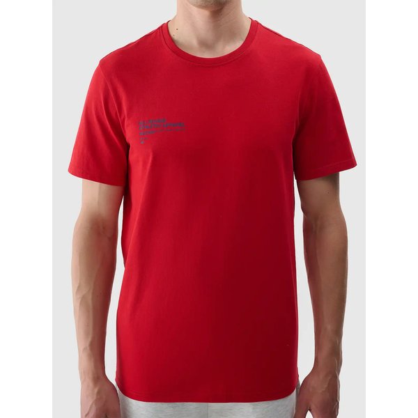 Koszulka męska TTSHM2061 4F - czerwony