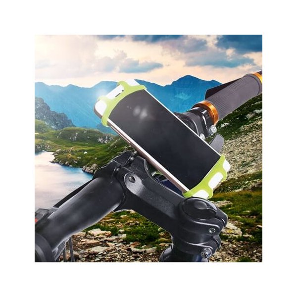 Uchwyt rowerowy na smartfona Shock Grip MaxCom - czarny