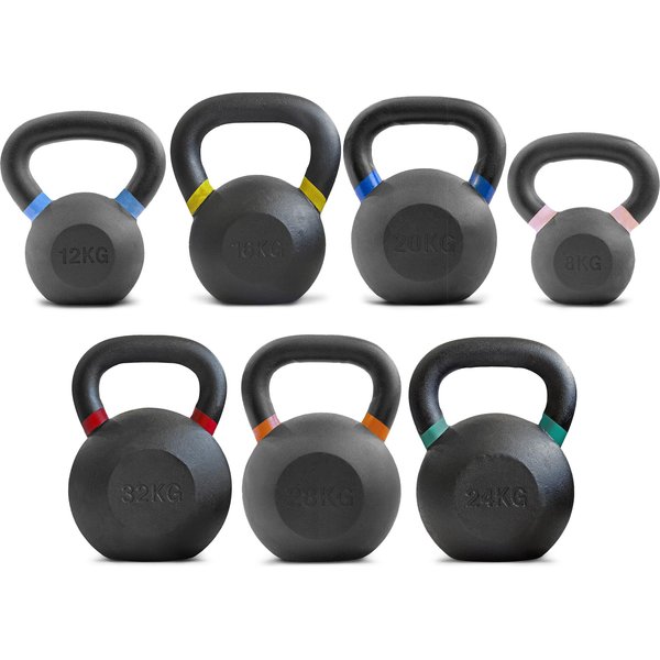 Zestaw kettlebell Color Coded 8-32kg ThornFit