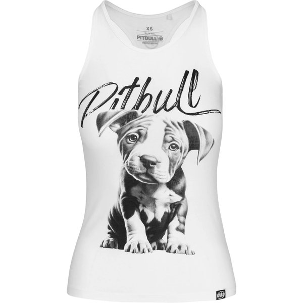 Bezrękawnik damski Tank Top Puppy Pitbull West Coast