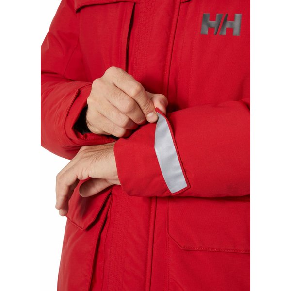 Kurtka męska, parka Nordsjo Parka Helly Hansen - red