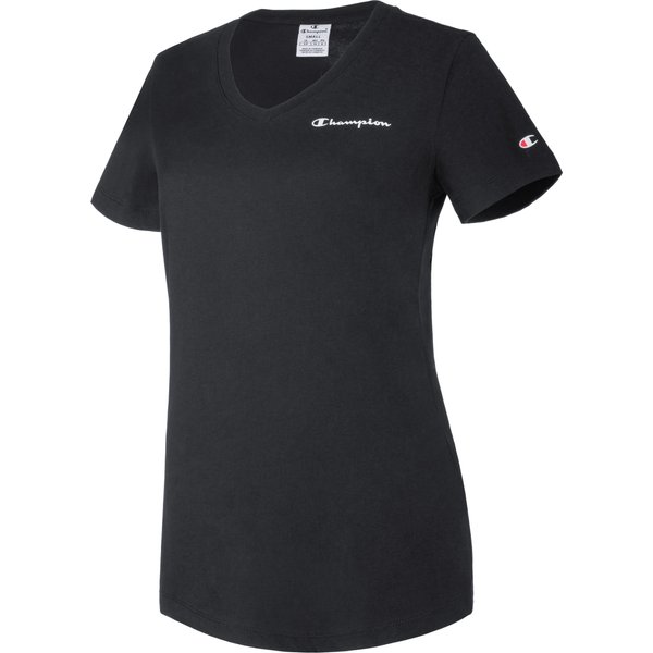 Koszulka damska Regular V-Neck Legacy Champion - czarna