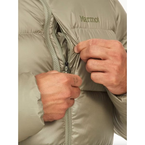Kurtka puchowa męska Guides Down Marmot - Vetiver