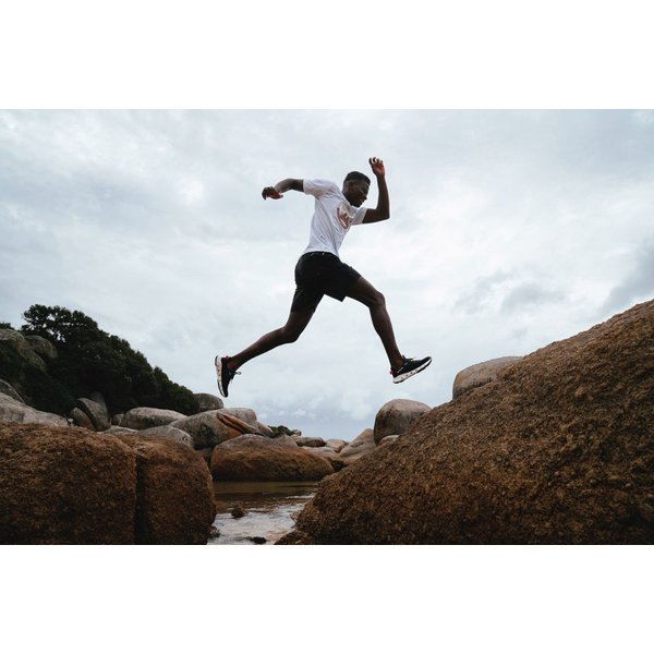 Koszulka męska Ice Lake II Technical Columbia - Dark Stone/Peak Direction