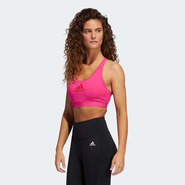 Biustonosz sportowy Don't Rest Alphaskin Adidas - różowy