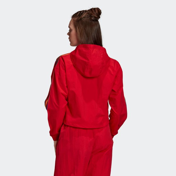 Bluza damska Adicolor Half-Zip Crop Top Adidas