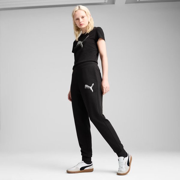 Koszulka damska Ess Metallic Puma - black