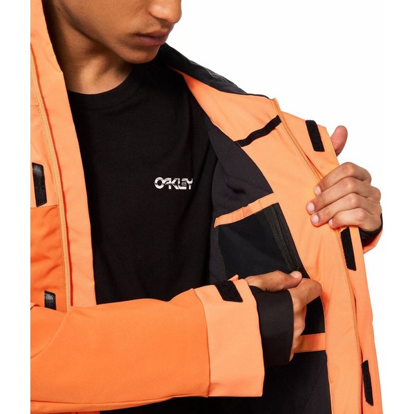 Kurtka narciarska męska TNP TBT Insulated Oakley - black/white