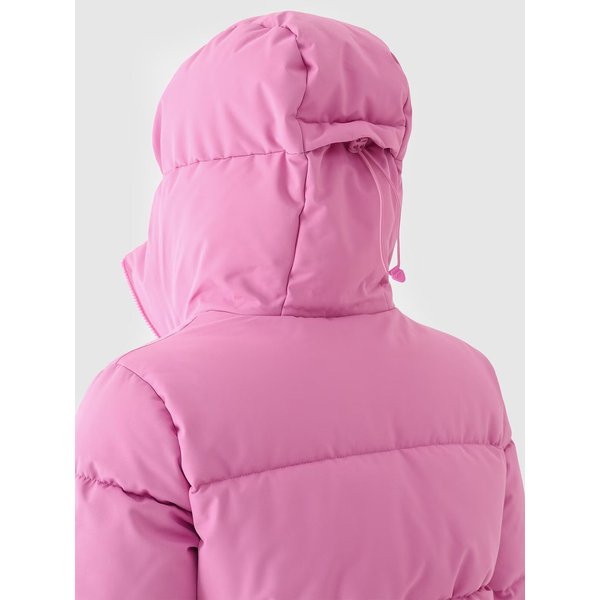 Kurtka narciarska damska TTJAF573 4F - fuksja
