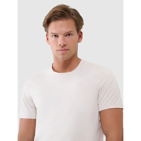 Koszulka męska TFTSM1215 4F - kremowy