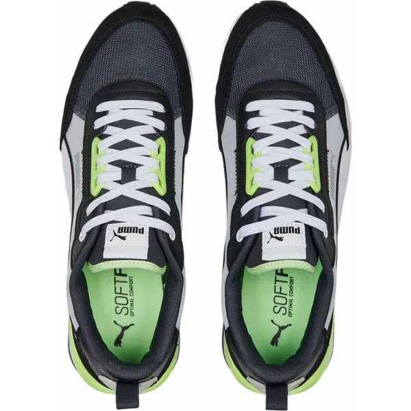 Buty R22 Puma - szary/granatowy/limonkowy