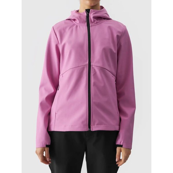 Softshell damski TSOFF285 4F - różowy