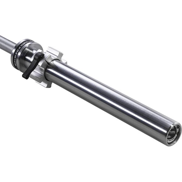 Gryf olimpijski prosty GO901 220cm 50mm z zaciskami ZG1500 HMS Premium