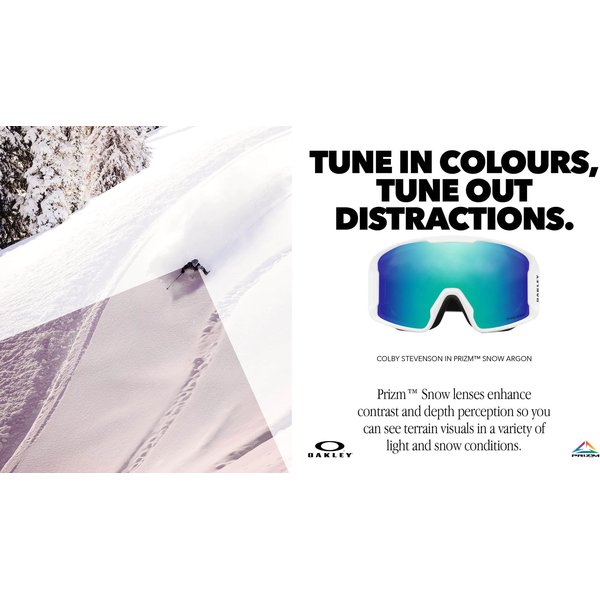 Gogle narciarskie Line Miner M Oakley - Ink Haze