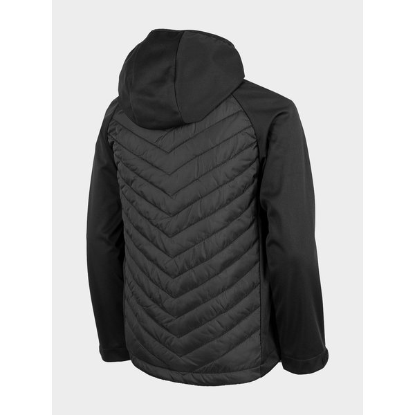 Softshell juniorski HJZ22 JSFM002 4F - czarna