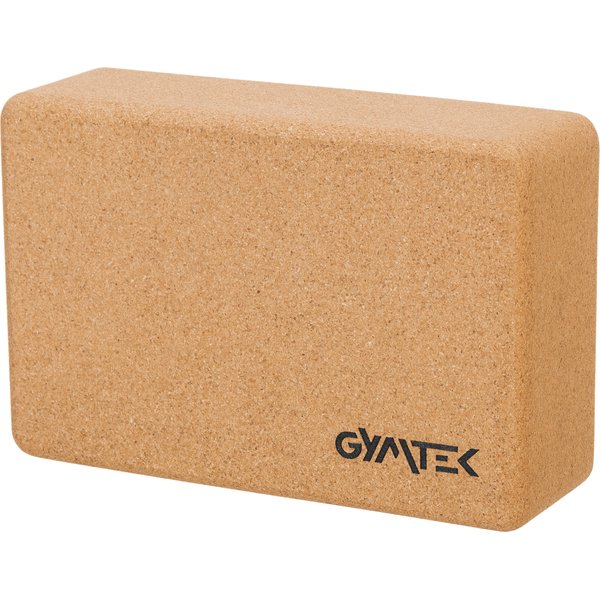 Kostka do jogi korkowa Asana flow Gymtek