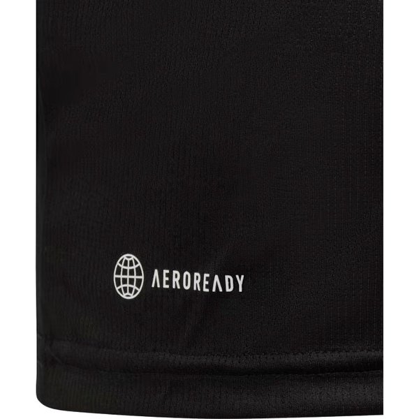 Koszulka juniorska Train Essentials Aeroready 3-Stripes Regular-Fit Adidas - Black