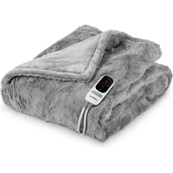 Koc elektryczny grzewczy Kedica - szary