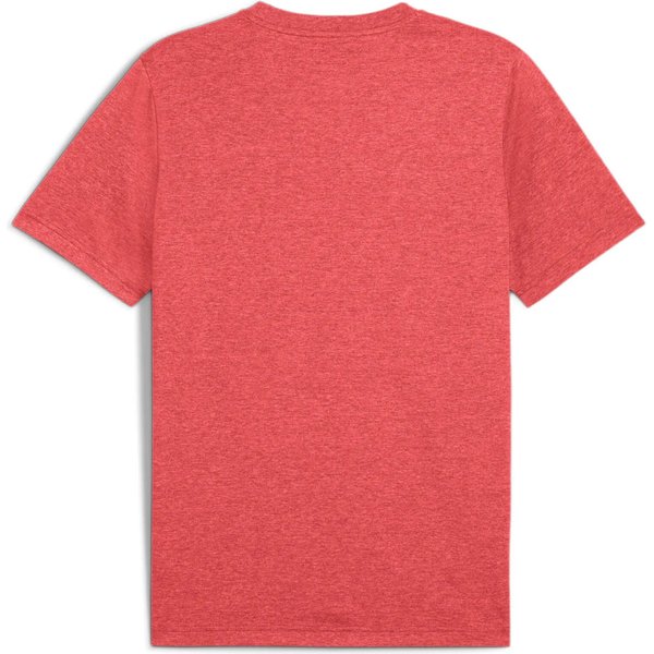 Koszulka męska Essentials No.1 Logo Heather Tee Puma - For All Time Red