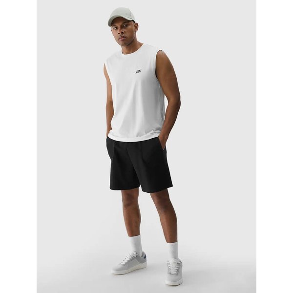 Bezrękawnik męski TSLEM125 4F - biały