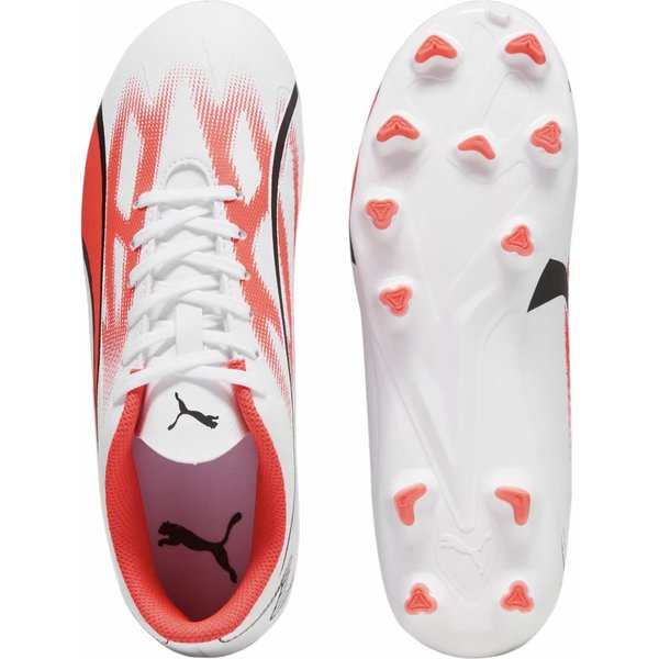 Buty piłkarskie, korki Ultra Play FG/AG Jr Puma - białe