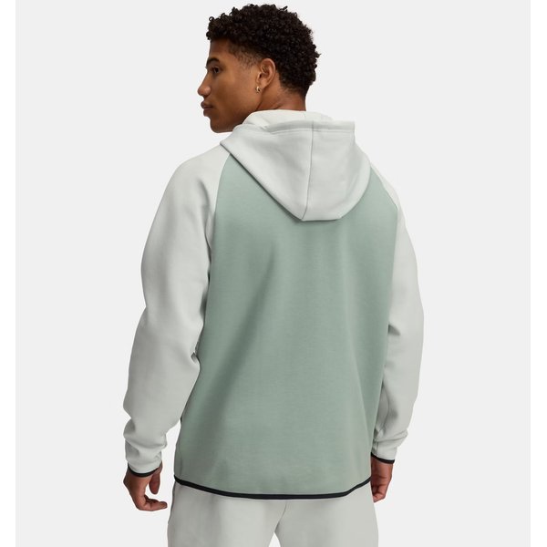 Bluza męska Unstoppable Fleece Full-Zip Under Armour - Hydro Green / Silica Green