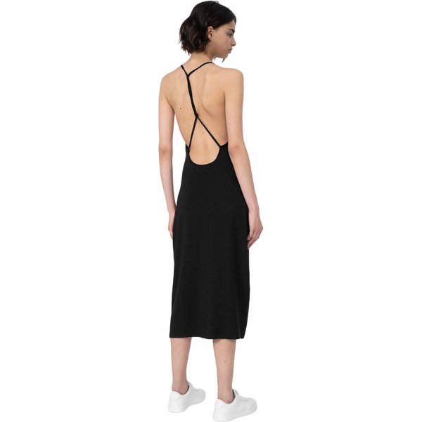 Sukienka damska 4FSS23TDREF050 4F - czarna