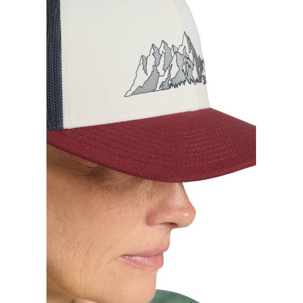 Czapka z daszkiem Brand Jack Wolfskin - Mountain cotton white