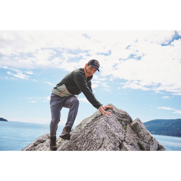 Buty trekkingowe Newton Ridge Plus II Suede Wp Columbia - Elk, Mountain Red