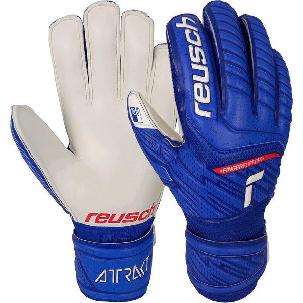 Rękawice bramkarskie Attrakt Grip Finger Support Reusch