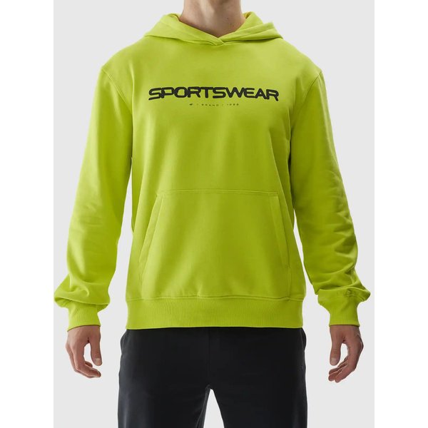 Bluza męska TSWSM1259 4F - soczysta zieleń