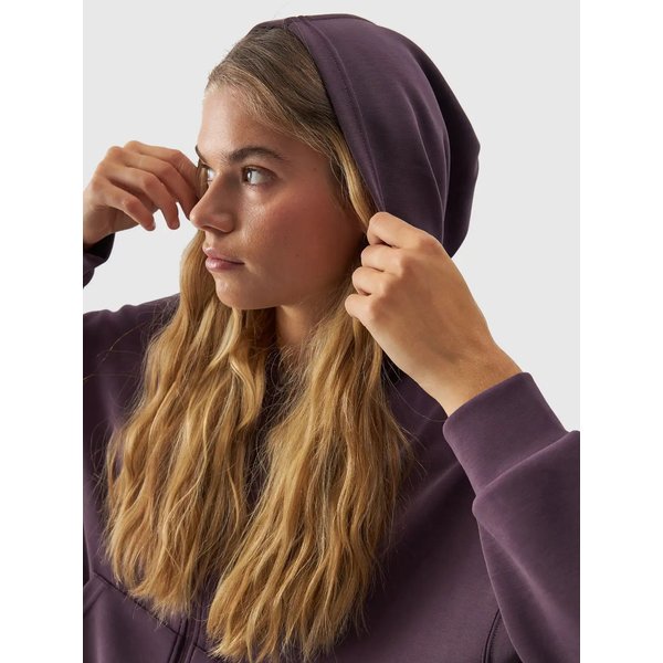 Bluza damska TSWSF1341 4F - ciemny fiolet