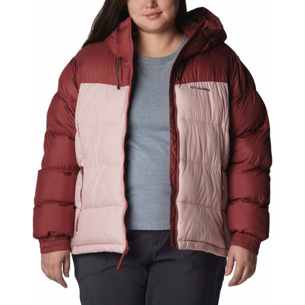Kurtka puchowa damska Pike Lake II Insulated Columbia - Beetroot, Dusty Pink