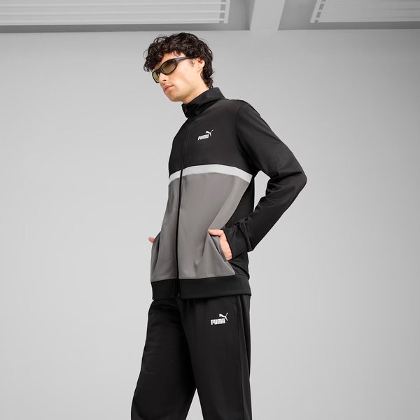 Dres męski Poly Colorblock Suit Puma - Black