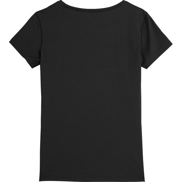 Koszulka damska TFTSF1011 4F - głęboka czerń