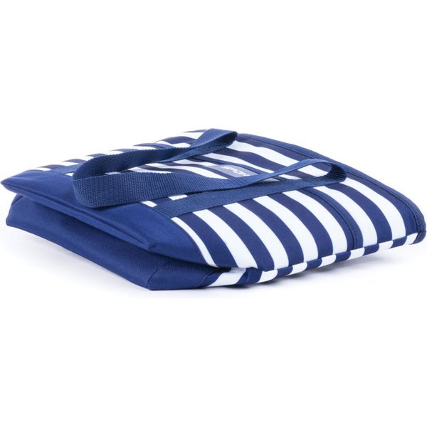 Torba termiczna plażowa Shopper Acapulco Spokey - granatowo-biała