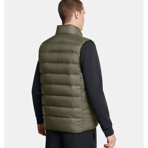 Kamizelka puchowa męska Legend Down Vest Under Armour - Marine OD Green/Black