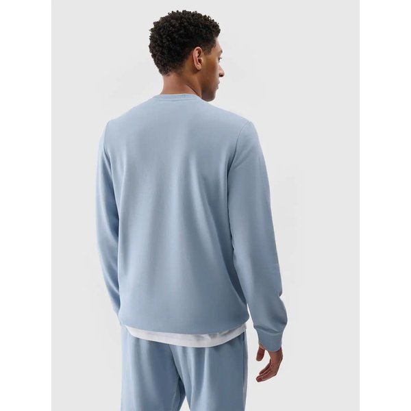 Bluza męska TSWSM1622 4F - jasny niebieski